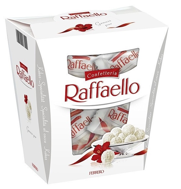 Raffaello Coconut Delicacy with Crispy Wafer and Whole Almond Inside 8 ...