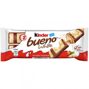 Kinder Bueno White Ferrero 30 X 39G – Gorilla Export