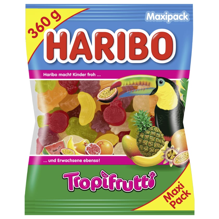 HARIBO Tropi Frutti 24 X 360G – Gorilla Export
