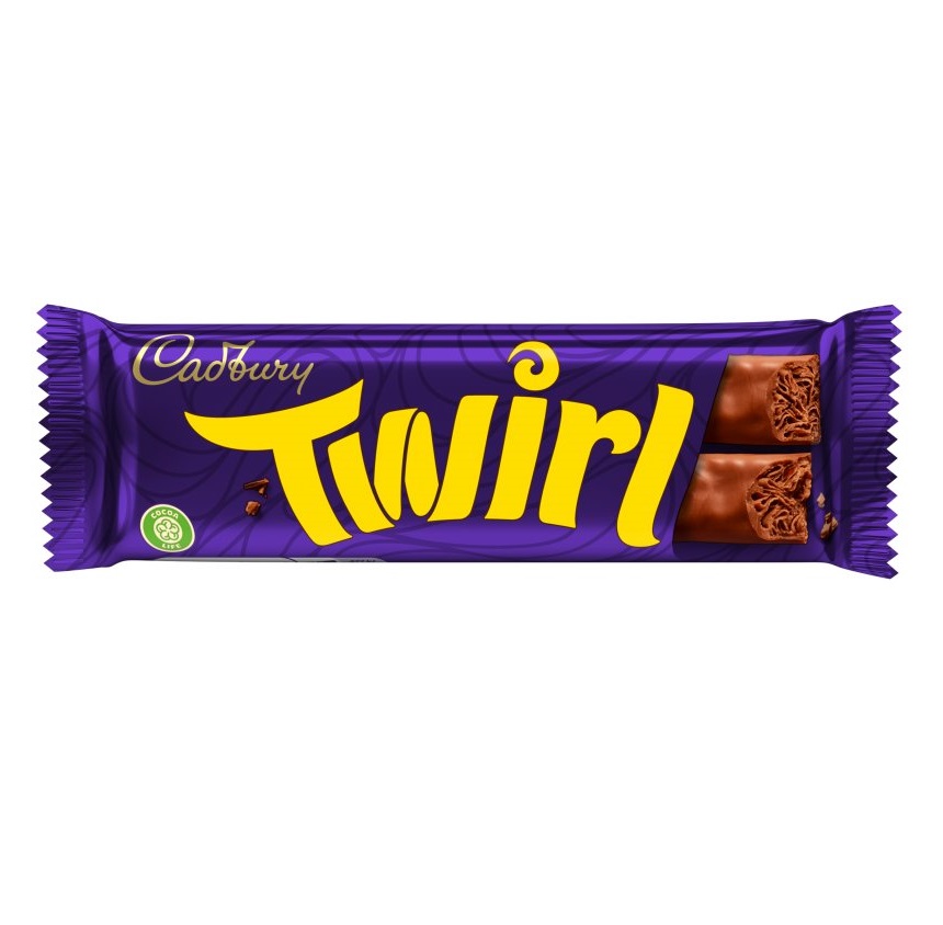 Cadbury Twirl Chocolate Bar 48 X 43G – Gorilla Export